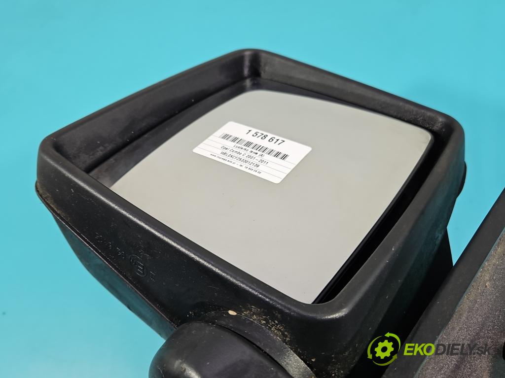 Opel Combo C 2001-2011 1.7 tdi 75 HP manual 55 kW 1686 cm3 5- zrkadlo ľavé  (Kľučka dverí ostatné)