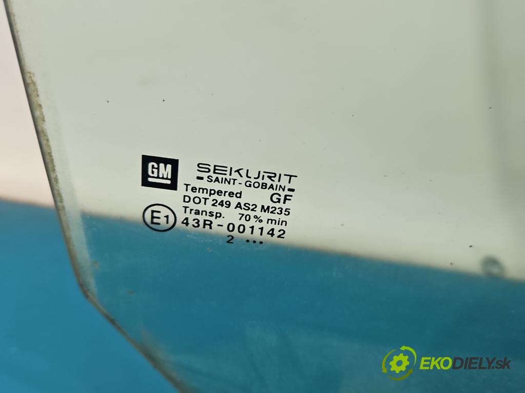 Opel Combo C 2001-2011 1.7 tdi 75 HP manual 55 kW 1686 cm3 5- sklo dvere predné pravé