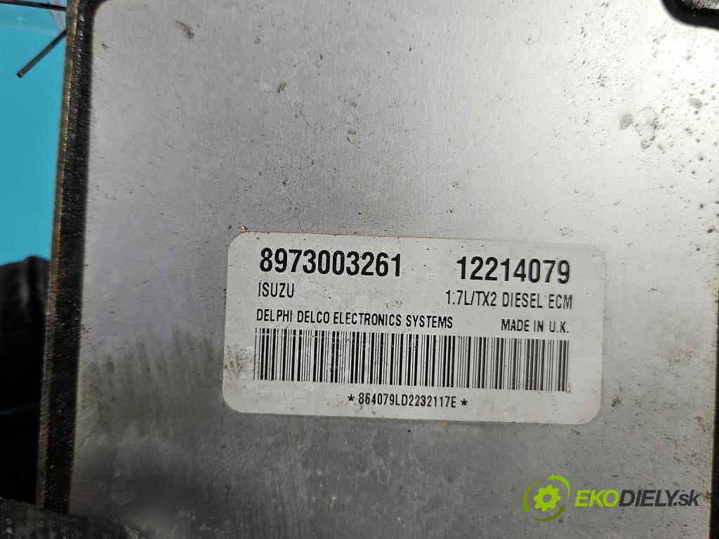 Opel Combo C 2001-2011 1.7 tdi 75 HP manual 55 kW 1686 cm3 5- riadiaca jednotka motora 12214079