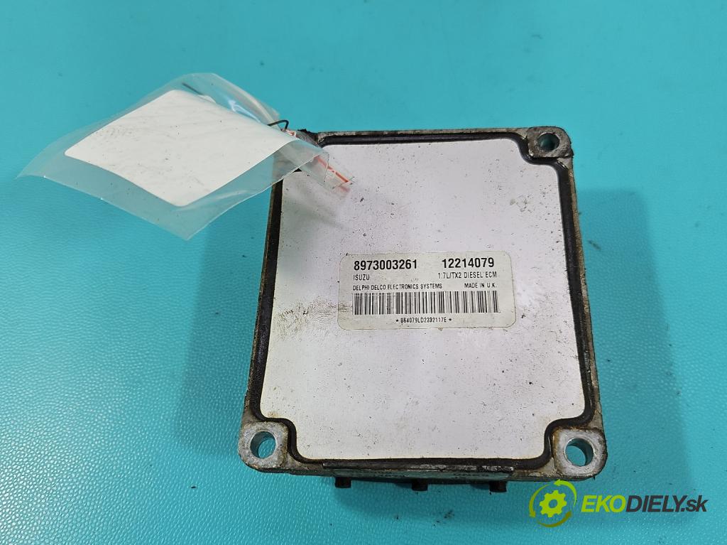 Opel Combo C 2001-2011 1.7 tdi 75 HP manual 55 kW 1686 cm3 5- riadiaca jednotka motora 12214079