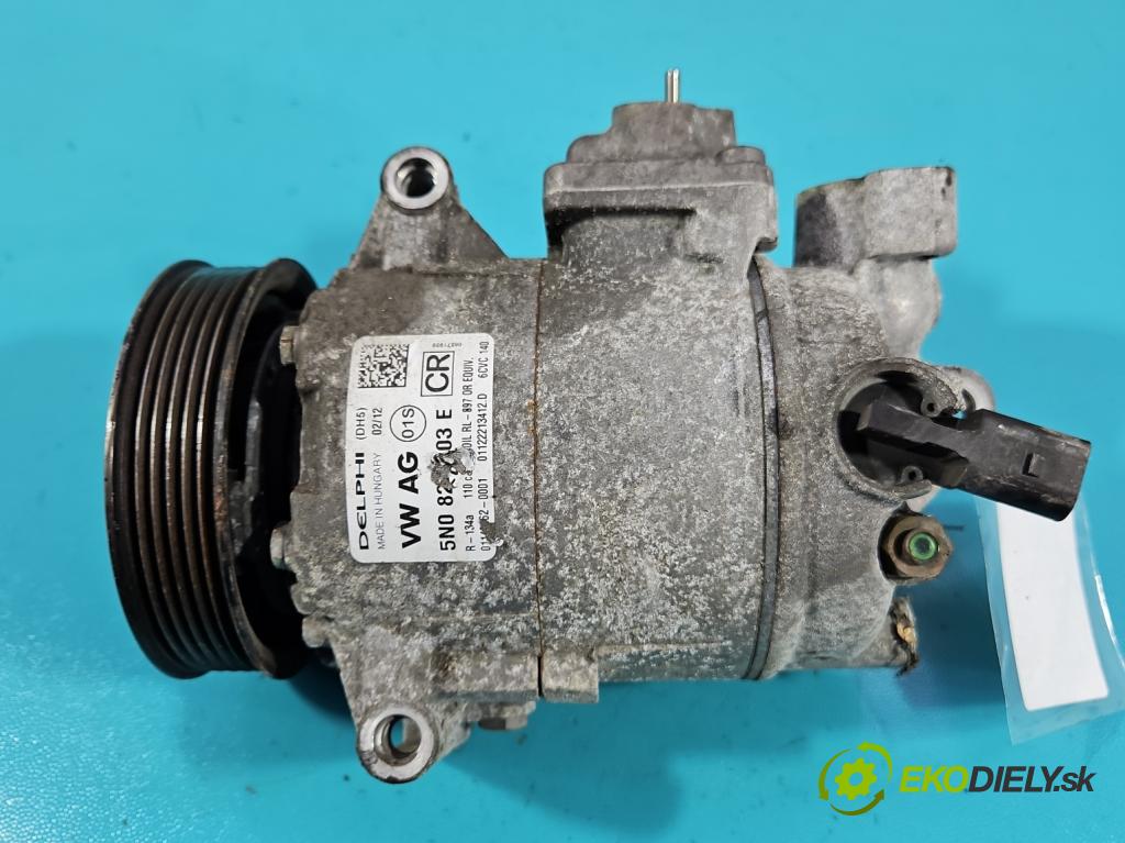 Skoda Yeti 2009-2017 2.0 tdi 110 HP manual 81 kW 1968 cm3 5- Kompresor: klimatizácie 5N0820803E (Kompresor klimatizácie)