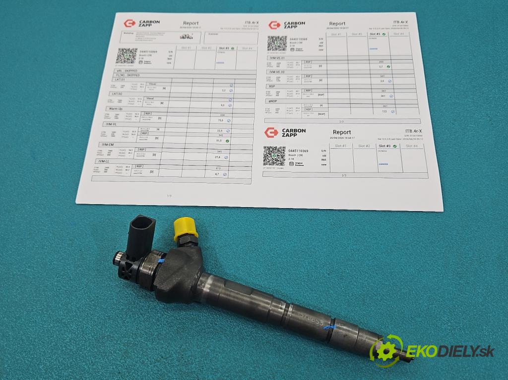 Skoda Yeti 2009-2017 2.0 tdi 110 HP manual 81 kW 1968 cm3 5- vstrek 0445110369 (Vstrekovač paliva)