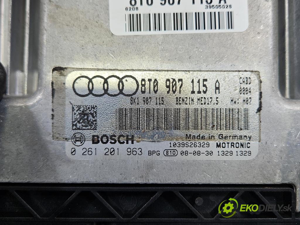 Audi A5 8T 2007-2016 1.8 TFSI 170 HP manual 125 kW 1798 cm3 2- riadiaca jednotka motora 0261201963