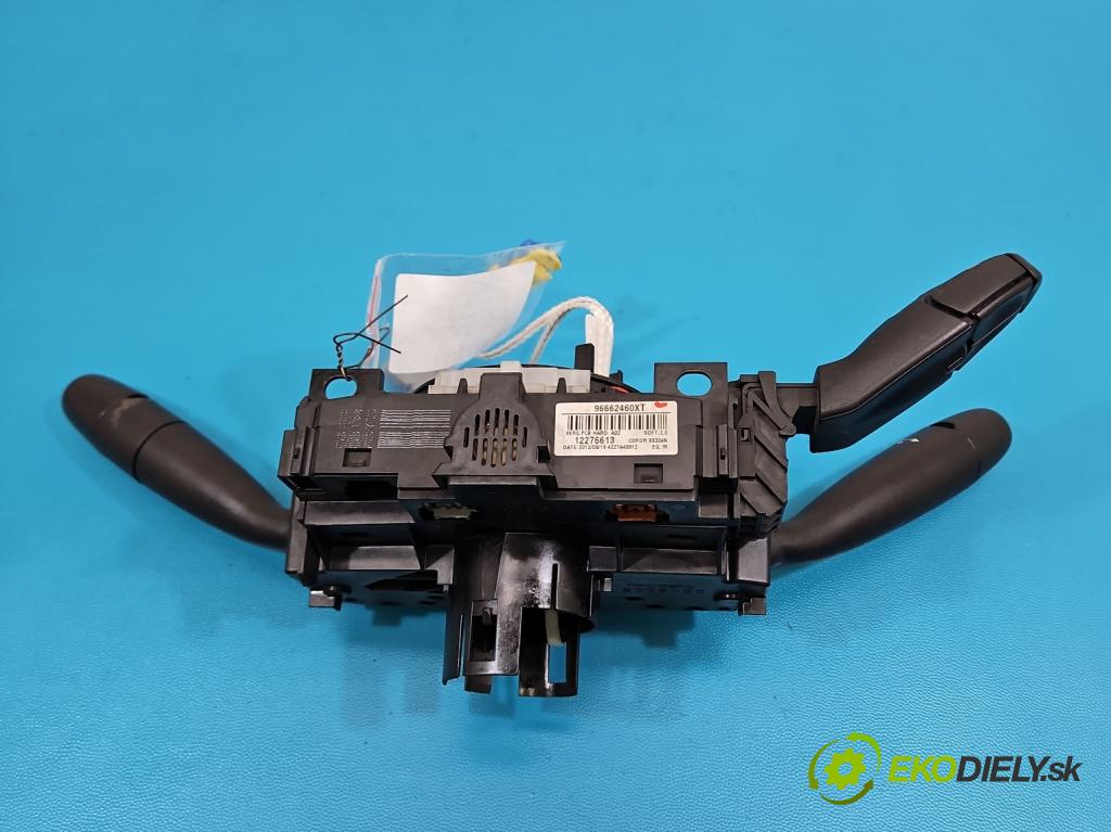 Citroen Berlingo II 2008-2018 1.6 hdi 75 HP manual 55 kW 1560 cm3 5- prepínač komplex: 96662460XT (Prepínacie páčky pod volantom)