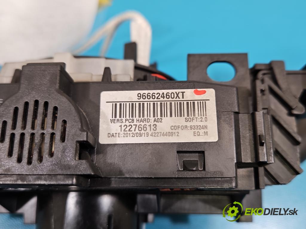 Citroen Berlingo II 2008-2018 1.6 hdi 75 HP manual 55 kW 1560 cm3 5- prepínač komplex: 96662460XT (Prepínacie páčky pod volantom)