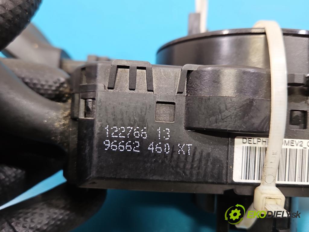 Citroen Berlingo II 2008-2018 1.6 hdi 75 HP manual 55 kW 1560 cm3 5- prepínač komplex: 96662460XT (Prepínacie páčky pod volantom)