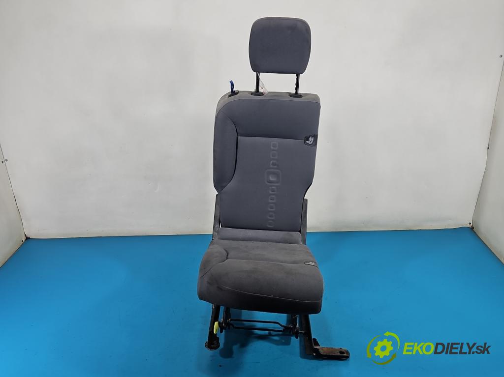 Citroen Berlingo II 2008-2018 1.6 hdi 75 HP manual 55 kW 1560 cm3 5- Sedačka pravý  (Sedadlo)