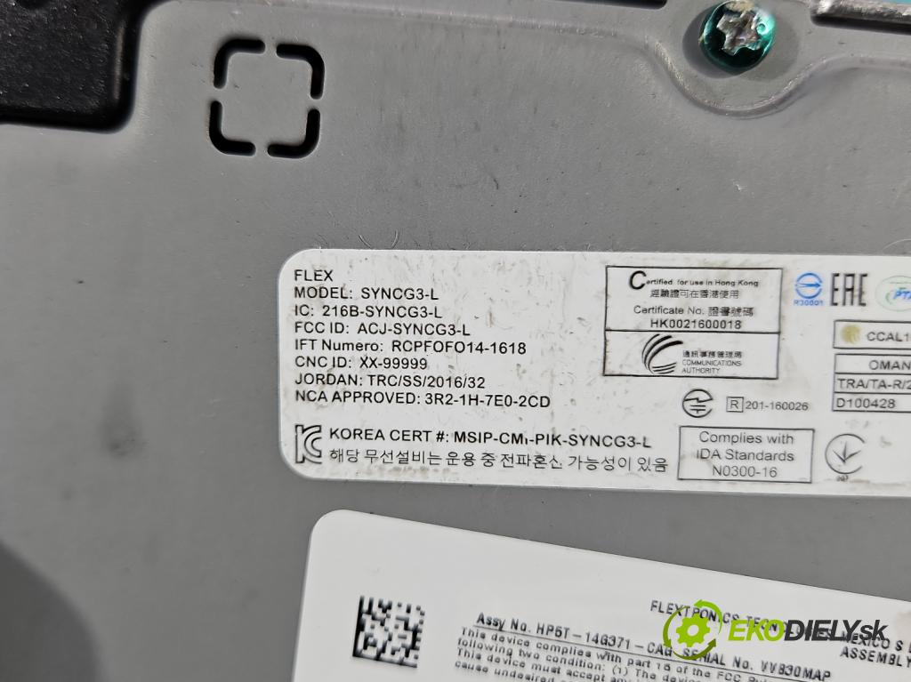 Ford Fusion USA 2012-2020 2.0 EcoBoost: 241KM automatic 177 kW 1999 cm3 4- riadiaca jednotka ostatné HS7T-14G370-GCD