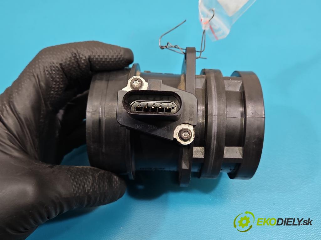 Audi A5 8T 2007-2016 1.8 TFSI 170 hp manual 125 kW 1798 cm3 2- váha vzduchu 06J906461B (Snímač hmotnosti vzduchu)