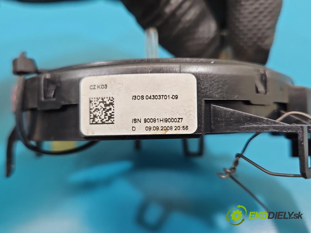 Audi A5 8T 2007-2016 1.8 TFSI 170 HP manual 125 kW 1798 cm3 2- Páska: airbag 8K0953568D (Airbag)