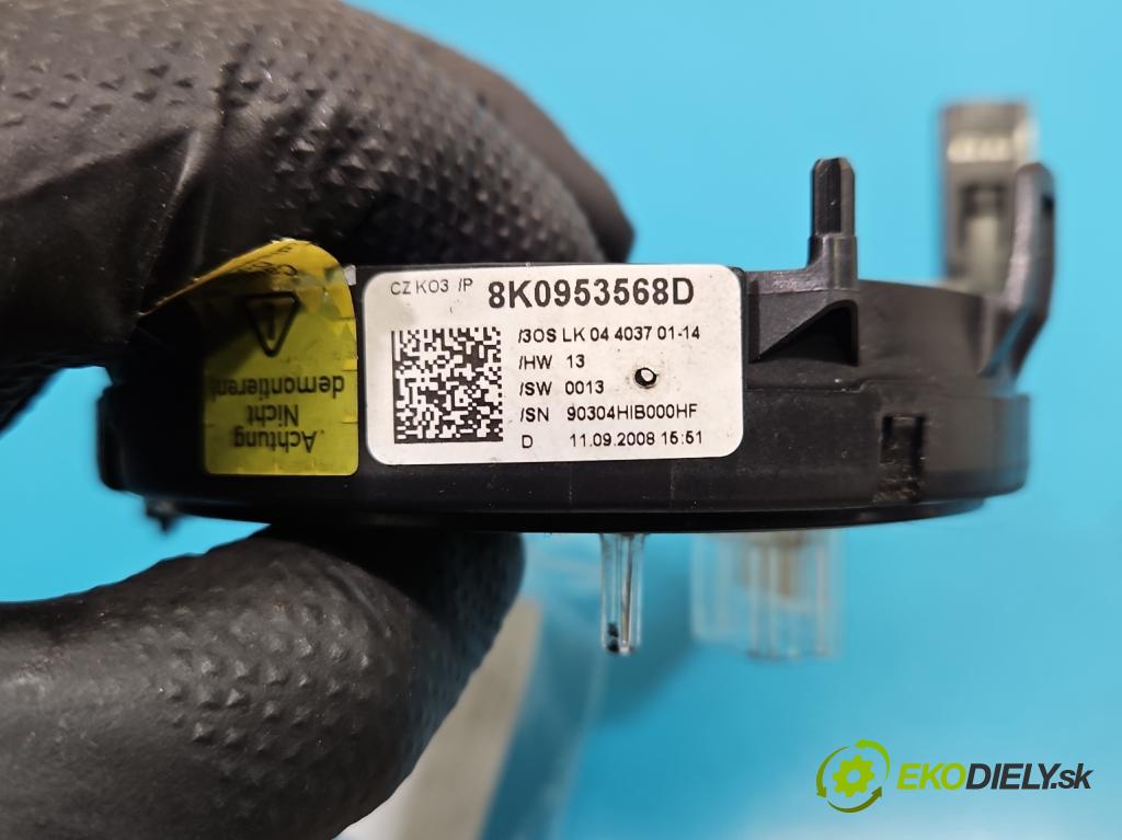 Audi A5 8T 2007-2016 1.8 TFSI 170 HP manual 125 kW 1798 cm3 2- Páska: airbag 8K0953568D (Airbag)