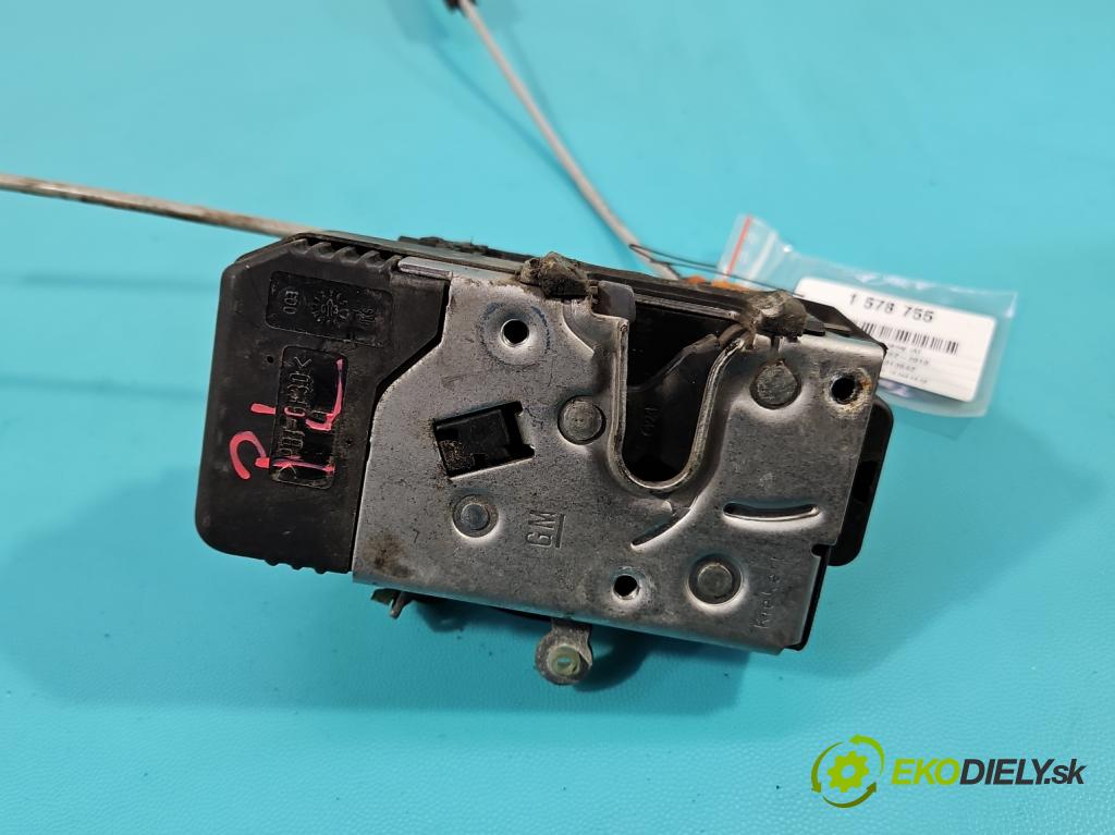 Opel Meriva A 2002-2010 1.6 8V 87 HP manual 64 kW 1598 cm3 5- zámok predné ľavý 13154791