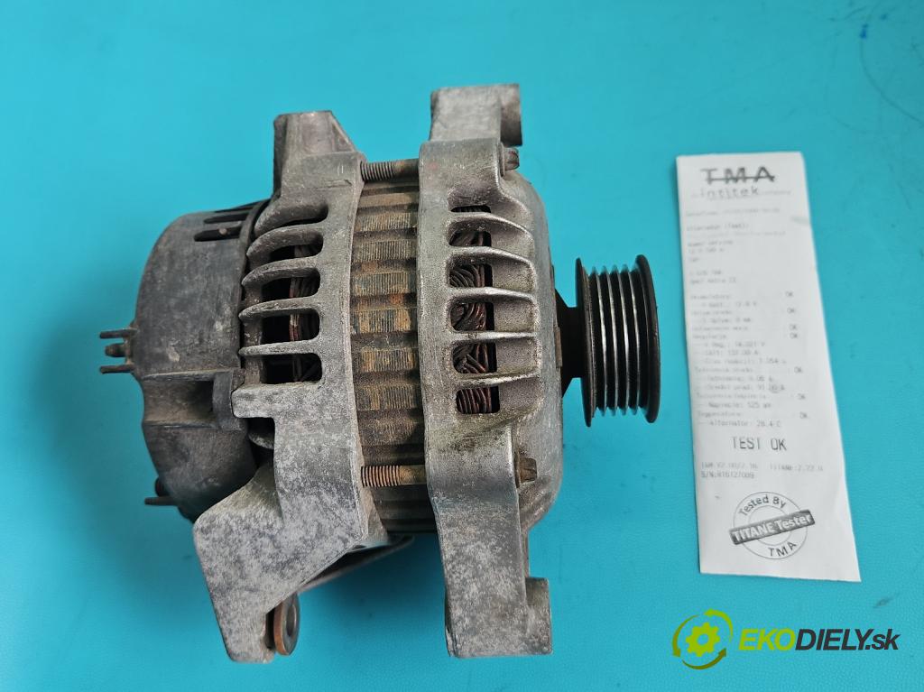 Opel Astra II 1998-2009 1.6 16V 101 HP manual 74 kW 1598 cm3 3- Alternator 0986047573 (Alternátor)