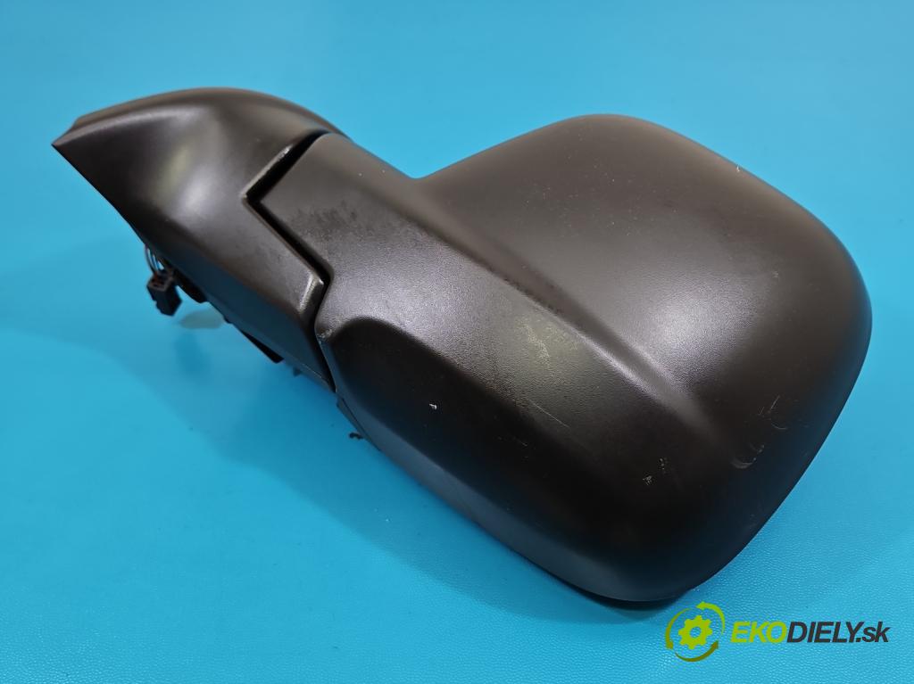 Citroen Berlingo II 2008-2018 1.6 hdi 75 HP manual 55 kW 1560 cm3 5- zrkadlo ľavé  (Kľučka dverí ostatné)