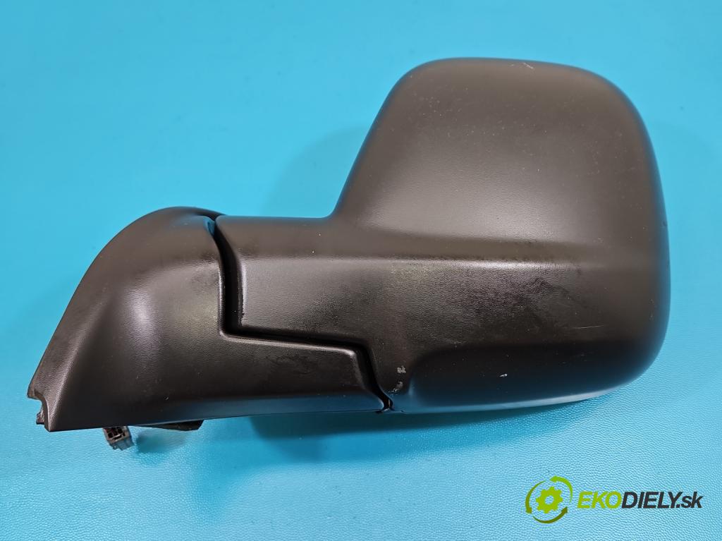 Citroen Berlingo II 2008-2018 1.6 hdi 75 HP manual 55 kW 1560 cm3 5- zrkadlo ľavé  (Kľučka dverí ostatné)