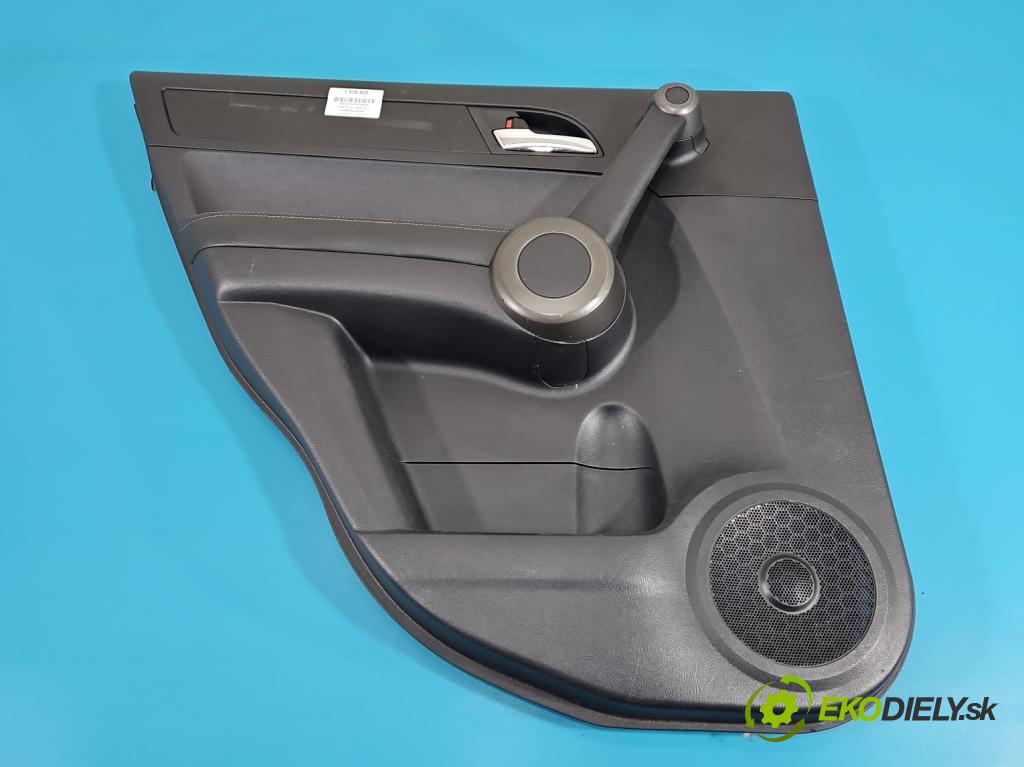 Honda CR-V III 2006-2011 2.2 i-CTDi 150 hp manual 110 kW 2199 cm3 5- Tapacír: dveře zadní levé 83750-SWWA-E010