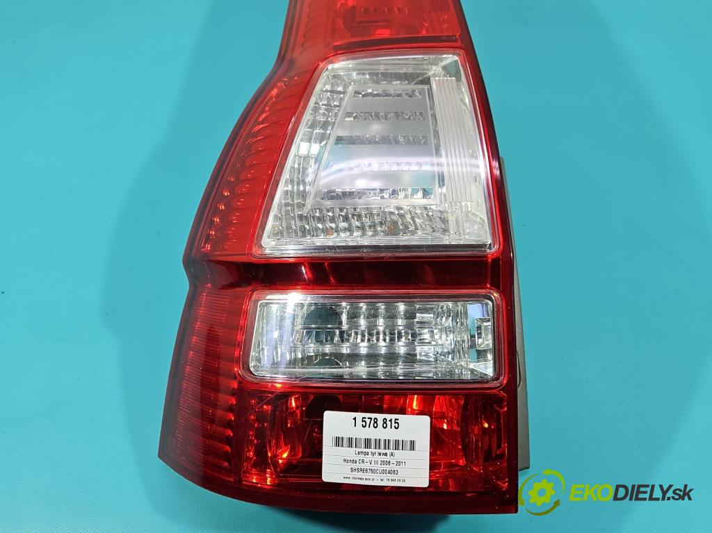 Honda CR-V III 2006-2011 2.2 i-CTDi 150 HP manual 110 kW 2199 cm3 5- svetlo / reflektor zadné ľavé  (Kľučka dverí ostatné)