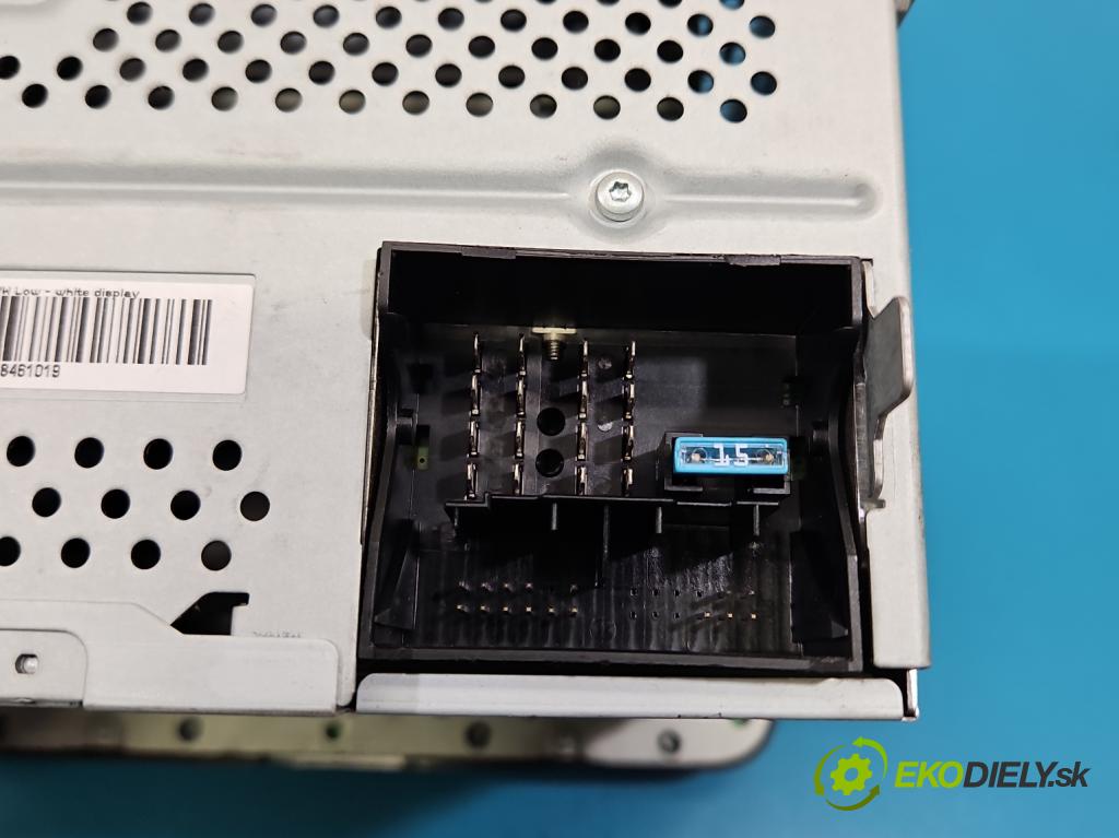 Vw Passat B7 2010-2014 2.0 tdi 140 HP manual 103 kW 1968 cm3 5- Radio originál 1K0035186AN