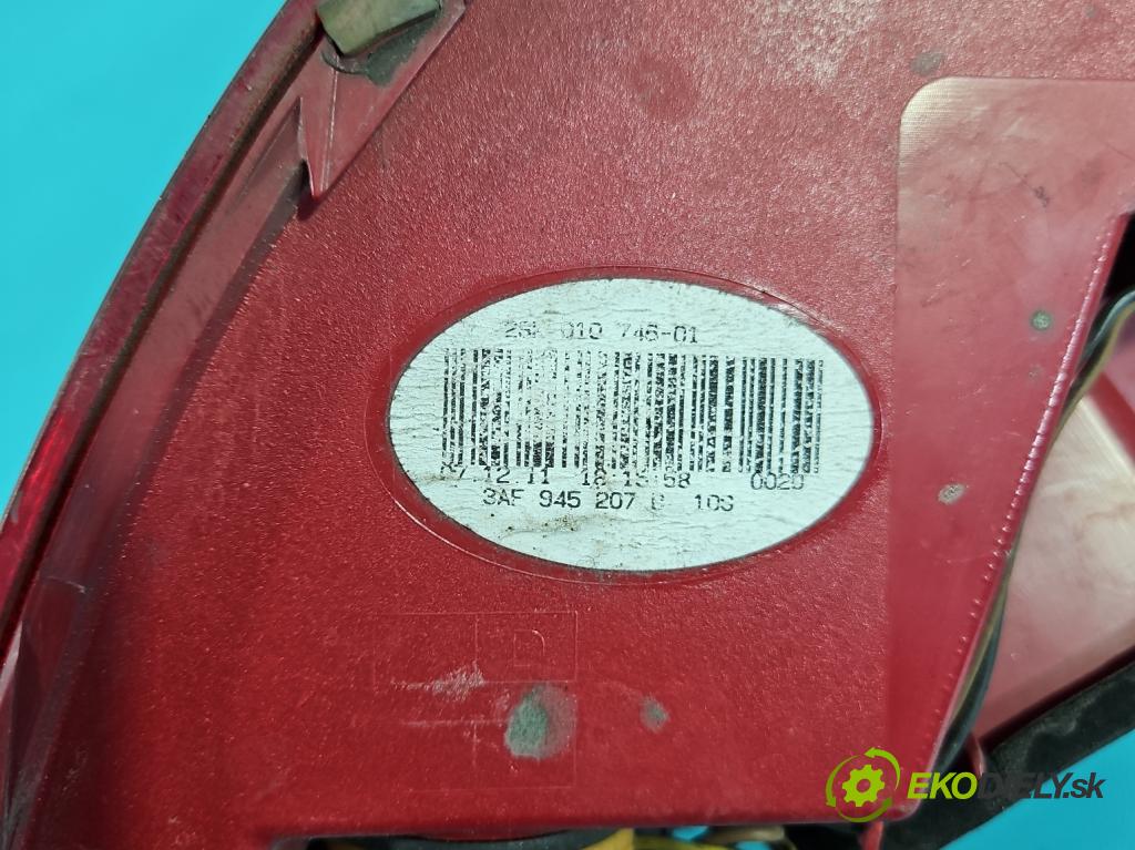 Vw Passat B7 2010-2014 2.0 tdi 140 hp manual 103 kW 1968 cm3 5- světlo zadní levé 3AF945207B (Klika dveří ostatní)