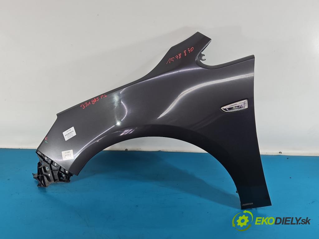 Opel Astra IV 2009-2015 1.4 T 140 HP manual 103 kW 1364 cm3 5- blatník predné ľavý  (Blatník predný ľavý)