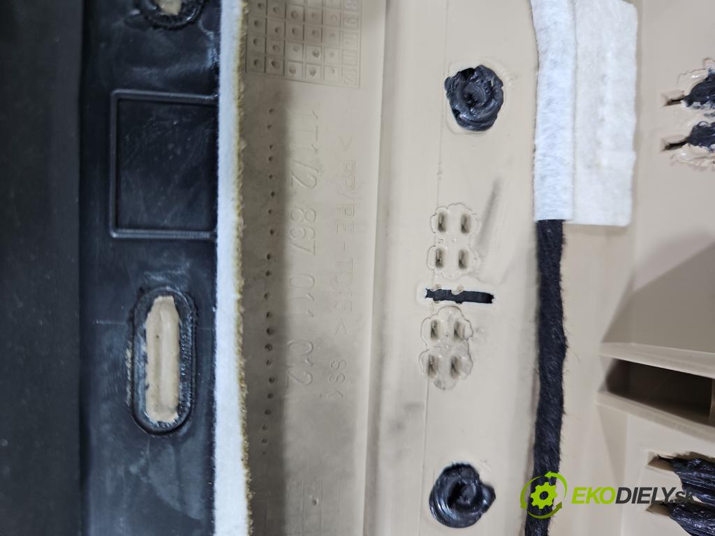 Vw Touran I 2003-2015 2.0 tdi 140 hp manual 103 kW 1968 cm3 5- Tapacír: dveře přední levé