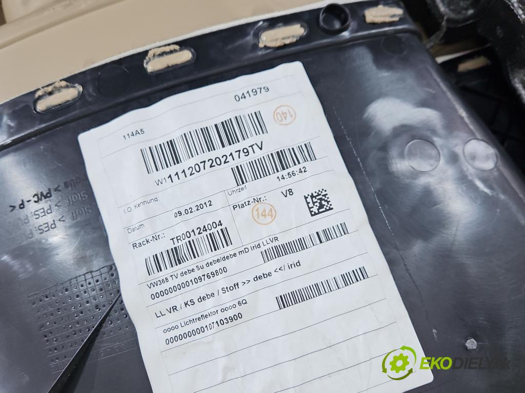 Vw Touran I 2003-2015 2.0 tdi 140 HP manual 103 kW 1968 cm3 5- Čalounictví: dvere predné pravé