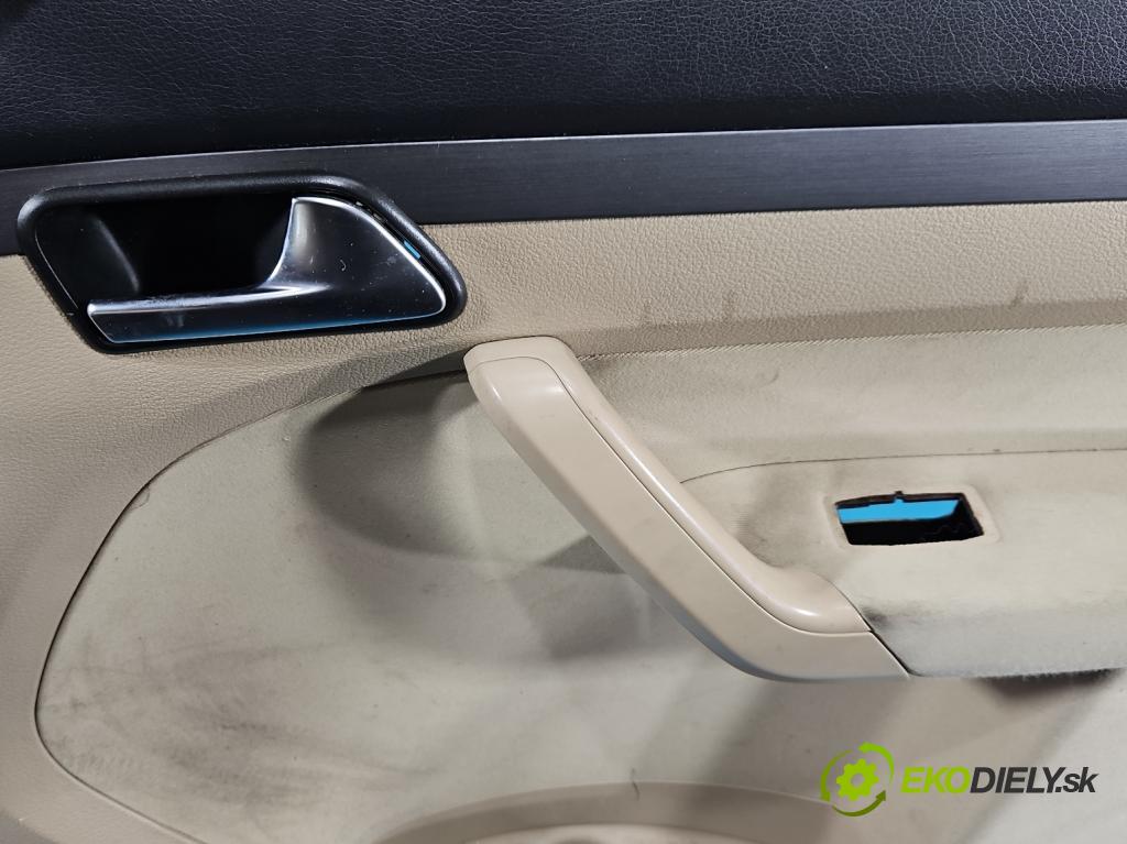 Vw Touran I 2003-2015 2.0 tdi 140 HP manual 103 kW 1968 cm3 5- Čalounictví: dvere predné pravé