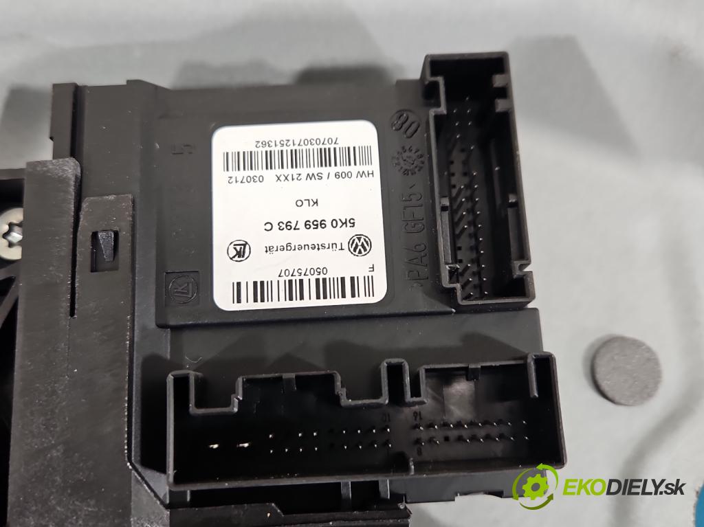 Vw Touran I 2003-2015 2.0 tdi 140 HP manual 103 kW 1968 cm3 5- mechanizmus okna predné ľavý 5K0969793C