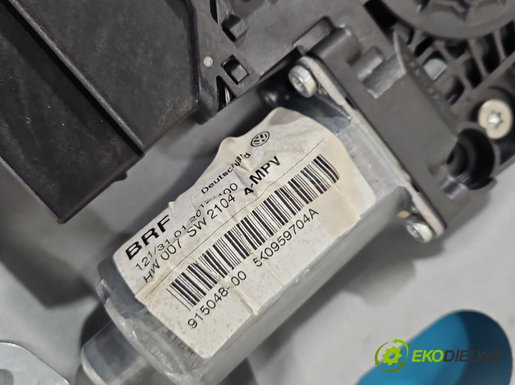 Vw Touran I 2003-2015 2.0 tdi 140 HP manual 103 kW 1968 cm3 5- mechanizmus okna zadné pravý 1T0839756H