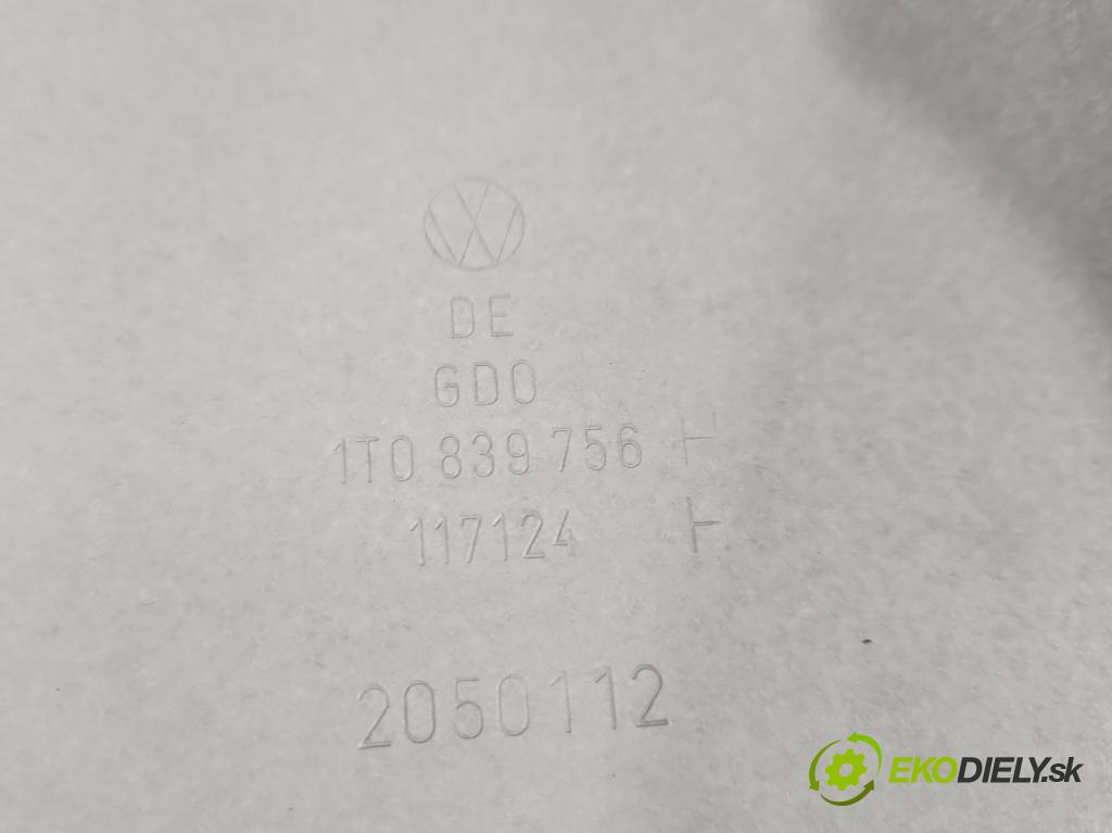 Vw Touran I 2003-2015 2.0 tdi 140 HP manual 103 kW 1968 cm3 5- mechanizmus okna zadné pravý 1T0839756H