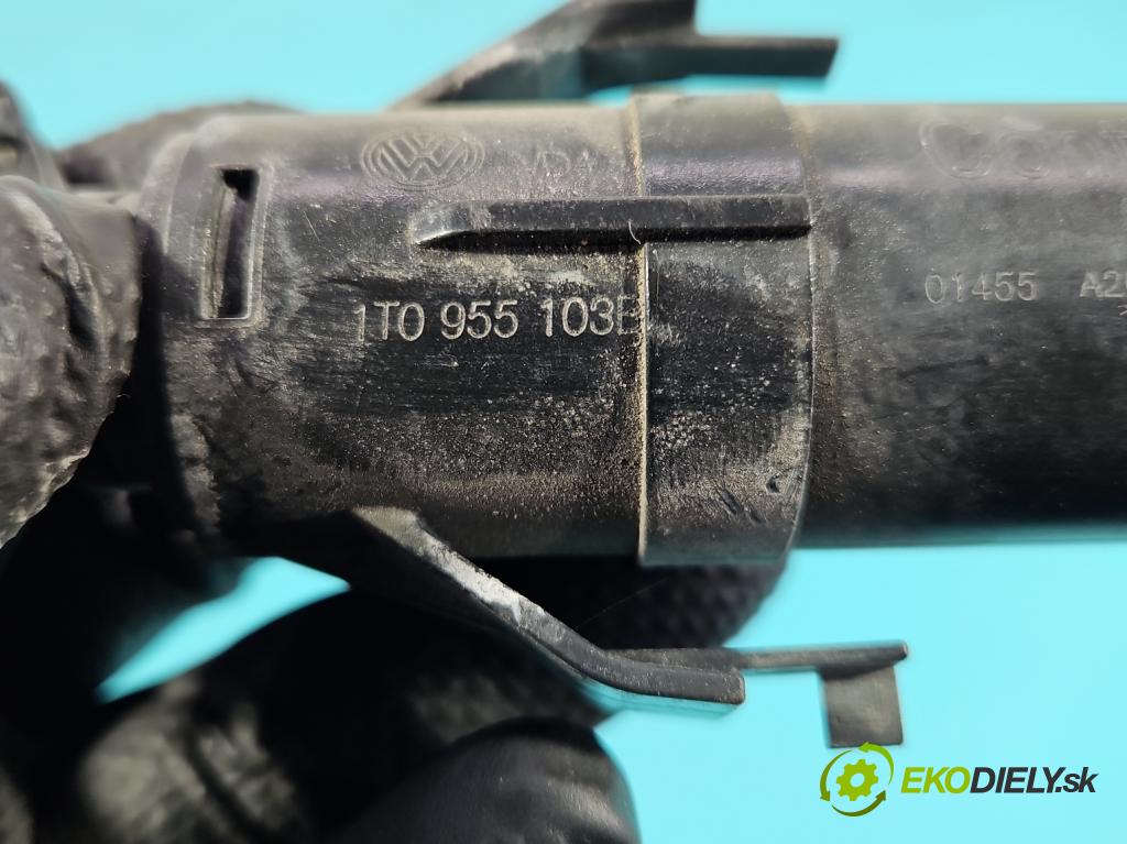Vw Touran I 2003-2015 2.0 tdi 140 hp manual 103 kW 1968 cm3 5- ostřikovač reflektor: levý 1T0955103B (Motorek ostřikovačů)