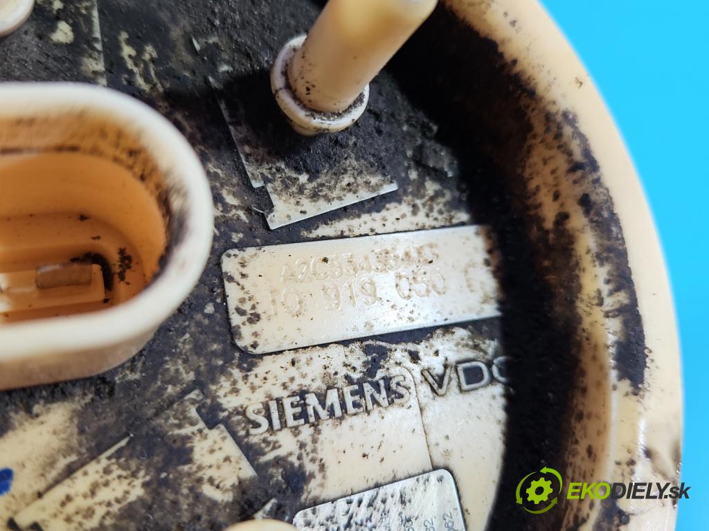 Vw Touran I 2003-2015 2.0 tdi 140 HP manual 103 kW 1968 cm3 5- čerpadlo palivo 1T0919050F