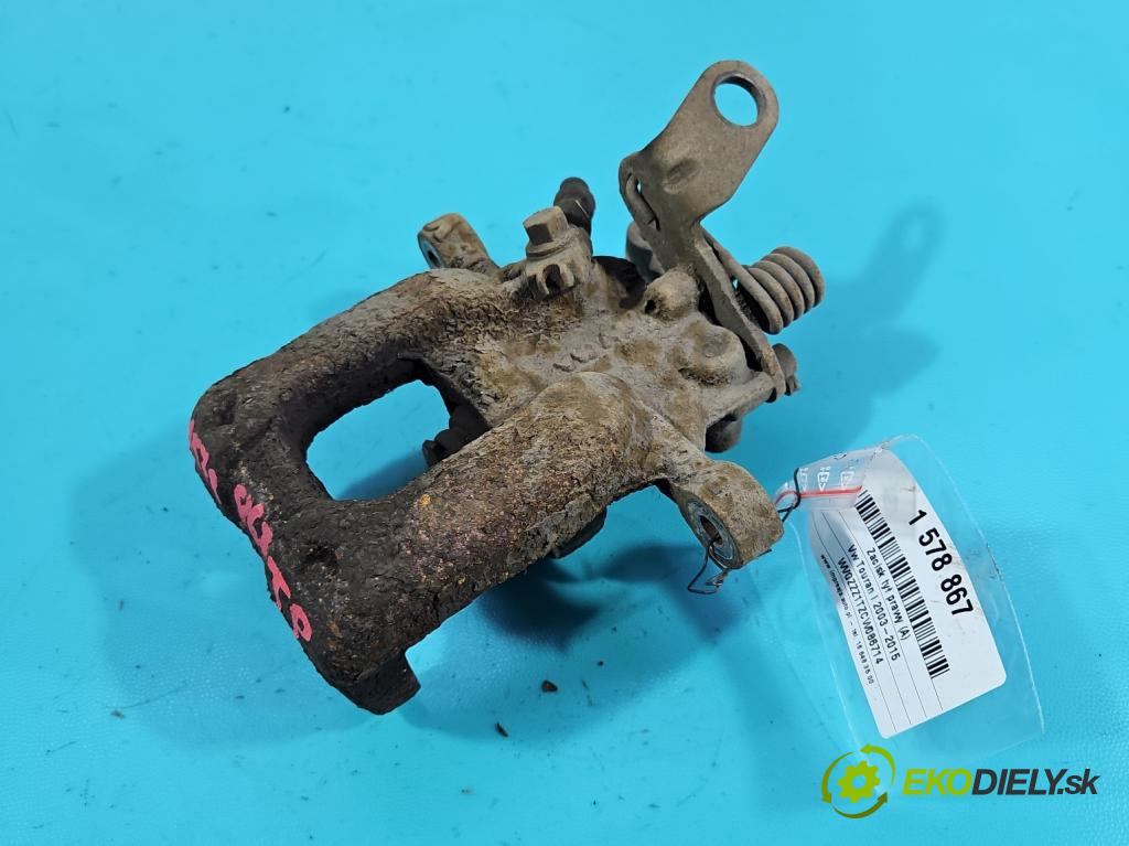 Vw Touran I 2003-2015 2.0 tdi 140 HP manual 103 kW 1968 cm3 5- brzdič zadné pravý  (Kľučka dverí ostatné)