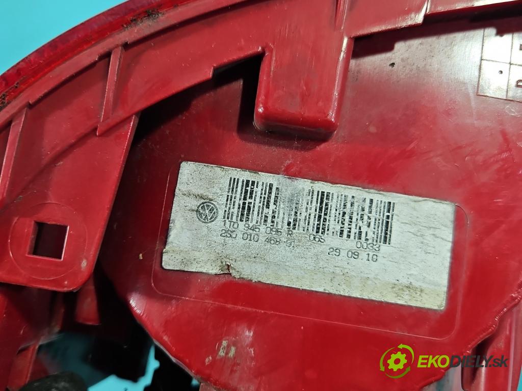 Vw Touran I 2003-2015 2.0 tdi 140 hp manual 103 kW 1968 cm3 5- světlo zadní levé 1T0945095R (Klika dveří ostatní)