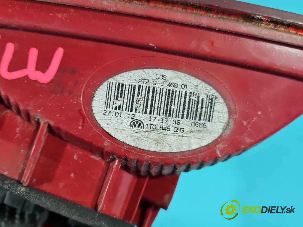 Vw Touran I 2003-2015 2.0 tdi 140 hp manual 103 kW 1968 cm3 5- světlo zadní levé 1T0945093 (Klika dveří ostatní)