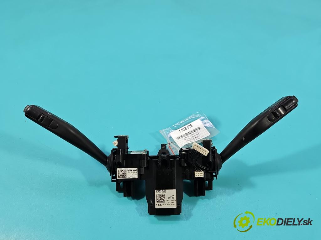 Vw Touran I 2003-2015 2.0 tdi 140 HP manual 103 kW 1968 cm3 5- prepínač komplex: 5K0953502N (Prepínacie páčky pod volantom)