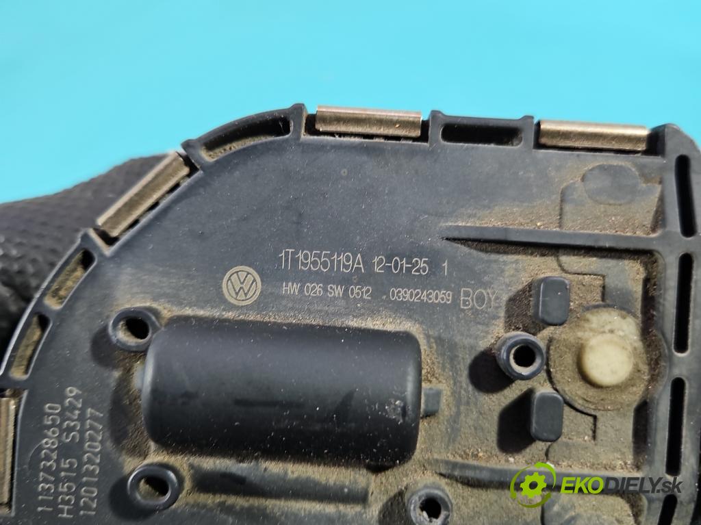 Vw Touran I 2003-2015 2.0 tdi 140 HP manual 103 kW 1968 cm3 5- motor stieračov predné 1397220656