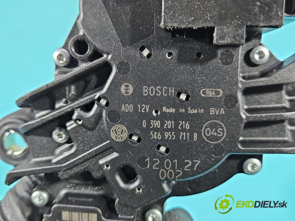 Vw Touran I 2003-2015 2.0 tdi 140 HP manual 103 kW 1968 cm3 5- motor stieračov zadné 5K6955711B