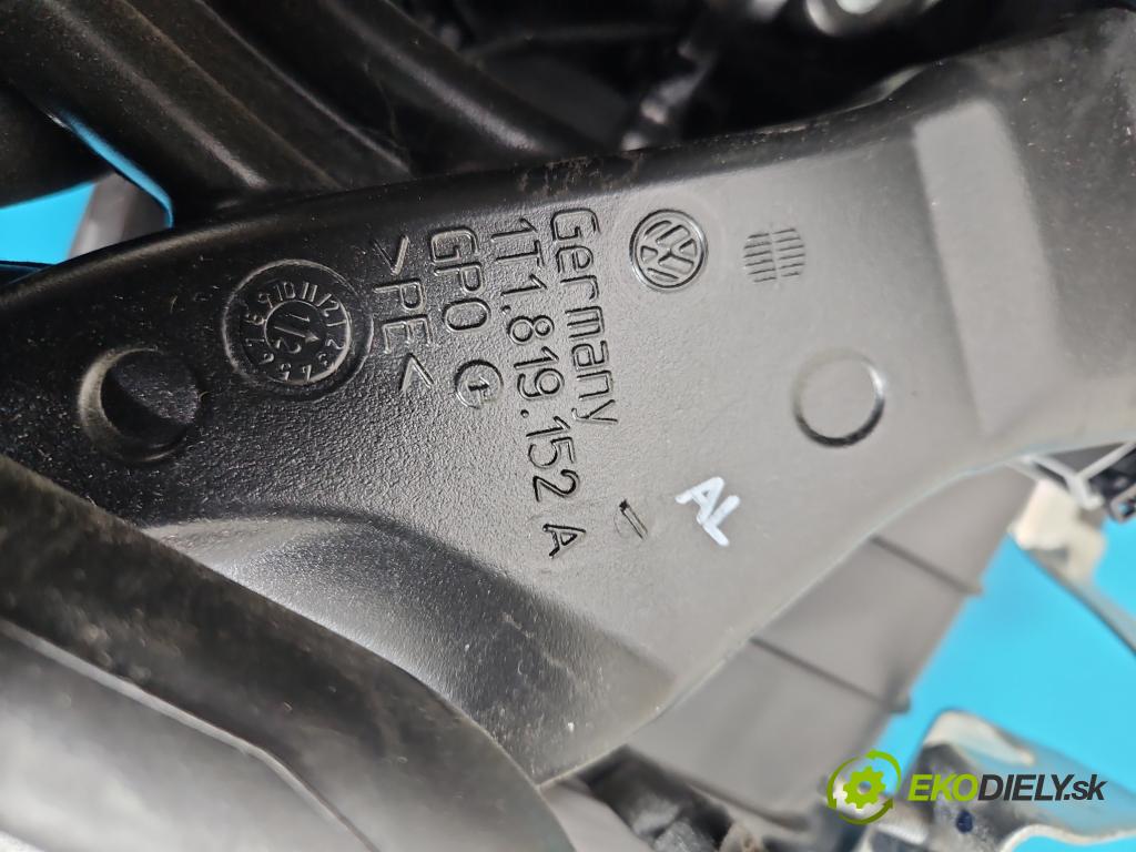 Vw Touran I 2003-2015 2.0 tdi 140 hp manual 103 kW 1968 cm3 5- radiátor 1K1819515 (Radiátor topení)