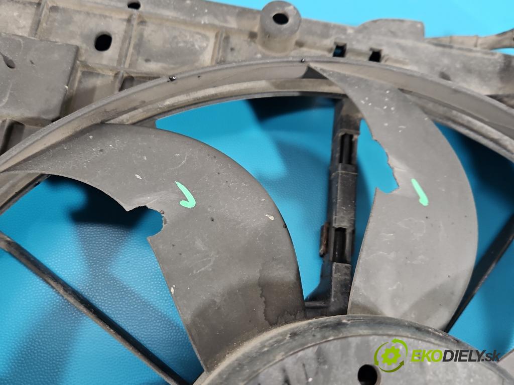 Vw Touran I 2003-2015 2.0 tdi 140 HP manual 103 kW 1968 cm3 5- Ventilátor chladiča 1K0121223