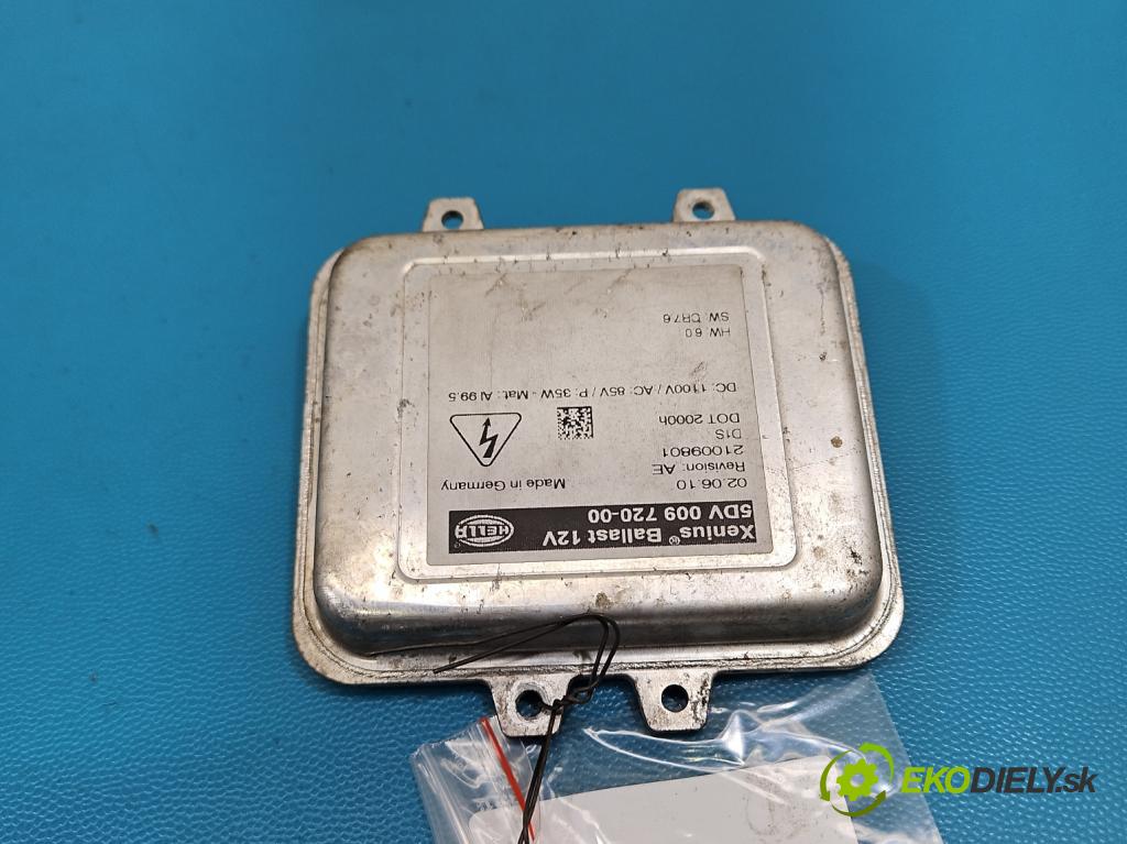 Opel Astra IV 2009-2015 1.4 T 140 hp manual 103 kW 1364 cm3 5- měnič xenon 5DV009720-00 (Řídící jednotka xenonu)