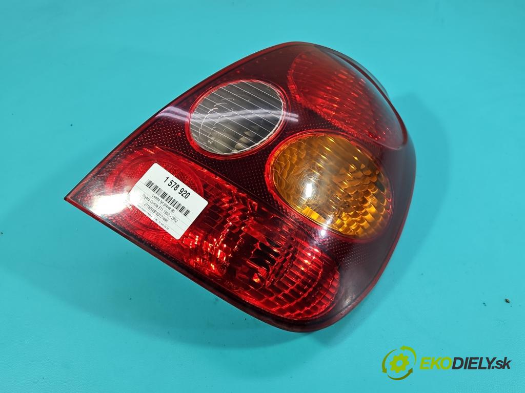 Toyota Corolla E11 1997-2002 1.4 16V 84KM manual 62 kW 1332 cm3 3- světlo zadní pravé  (Klika dveří ostatní)