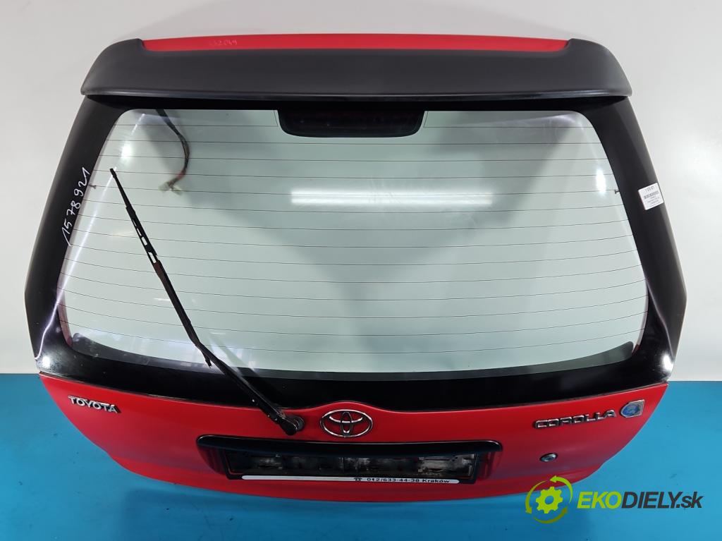 Toyota Corolla E11 1997-2002 1.4 16V 84KM manual 62 kW 1332 cm3 3- zadna kufor  (Kapota zadná (kufor))