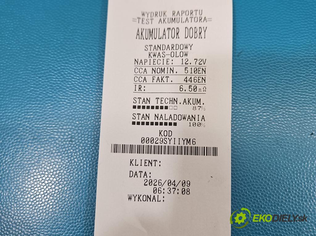 Ford Fusion USA 2012-2020 2.0 EcoBoost: 241KM automatic 177 kW 1999 cm3 4- Akumulator automobilovy