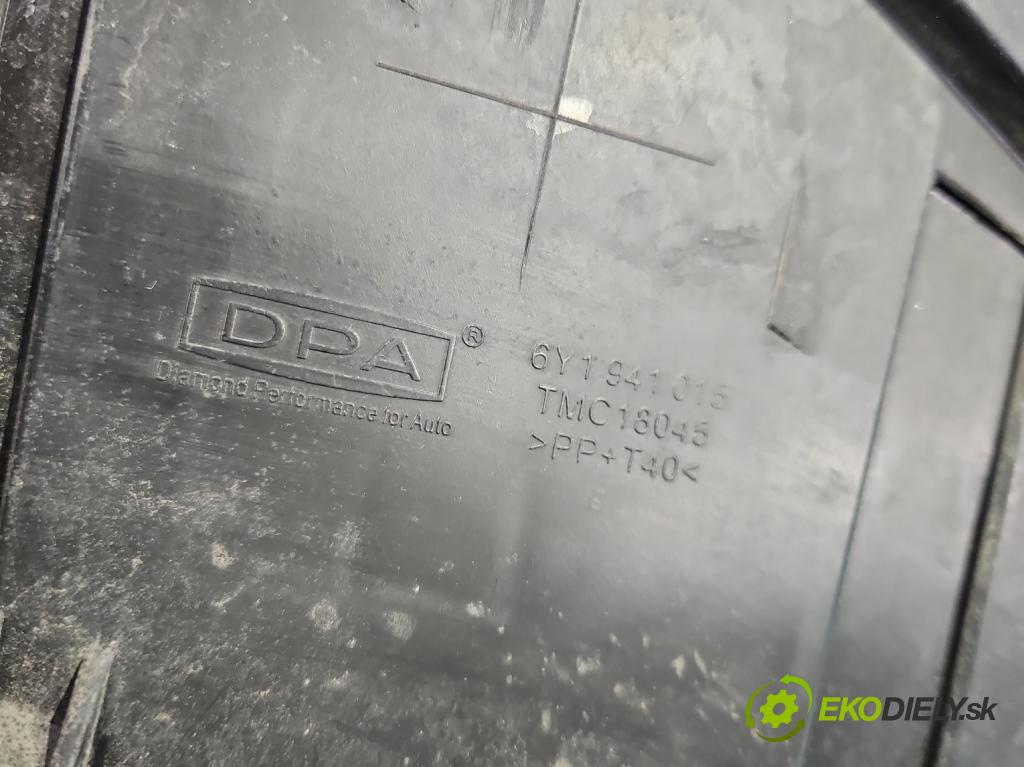 Skoda Fabia I 1999-2007 1.4 16V 75 HP manual 55 kW 1390 cm3 5- Reflektor: ľavý 6Y1941015 (Kľučka dverí ostatné)