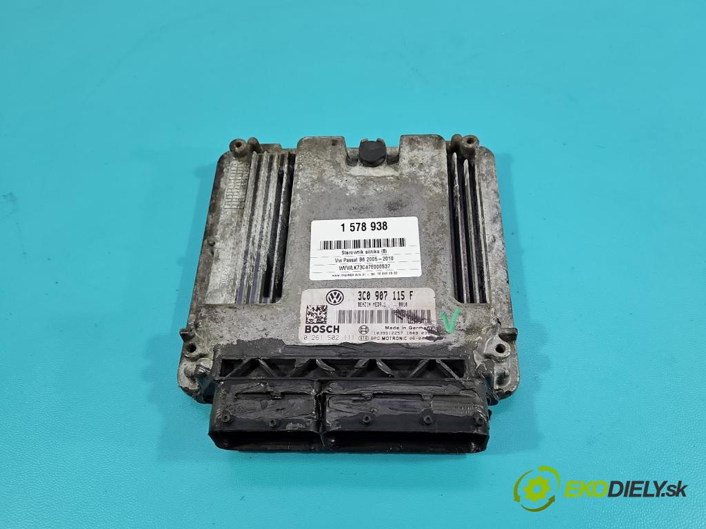Vw Passat B6 2005-2010 2.0 TFSI 200 HP automatic 147 kW 1984 cm3 5- riadiaca jednotka motora 0261S02111