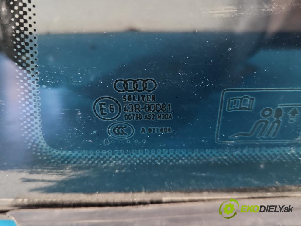 Audi A5 8T 2007-2016 1.8 TFSI 170 HP manual 125 kW 1798 cm3 2- sklo zadné ľavé