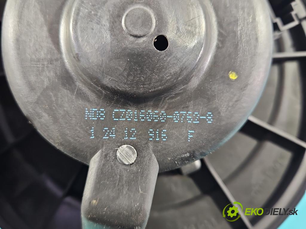 Vw Golf VI 2008-2013 1.6 tdi 105 HP manual 77 kW 1598 cm3 5- ventilátor vzduchu CZ016060-0762-8