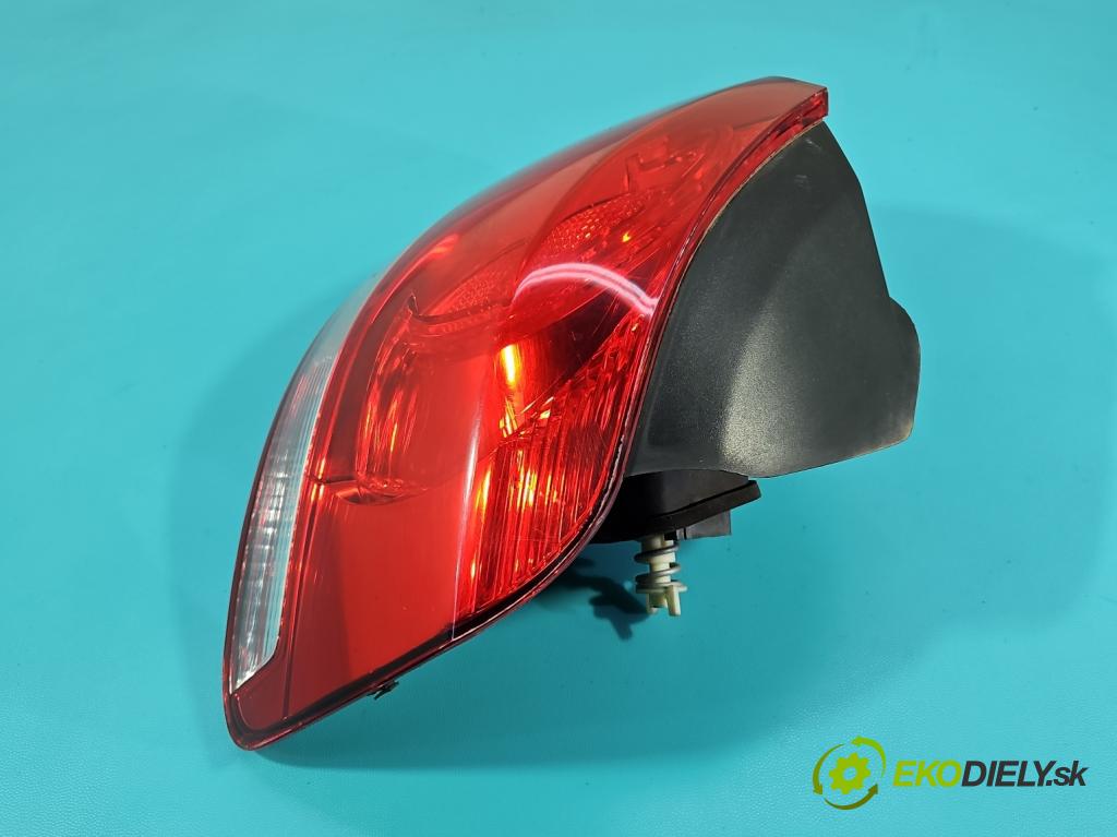 Vw Golf VI 2008-2013 1.6 tdi 105 HP manual 77 kW 1598 cm3 5- svetlo / reflektor zadné pravé 5K0945096E (Kľučka dverí ostatné)