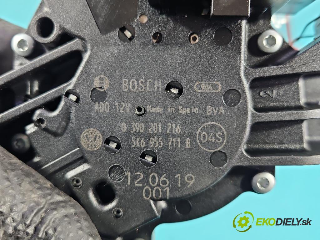 Vw Golf VI 2008-2013 1.6 tdi 105 HP manual 77 kW 1598 cm3 5- motor stieračov zadné 5K6955711B